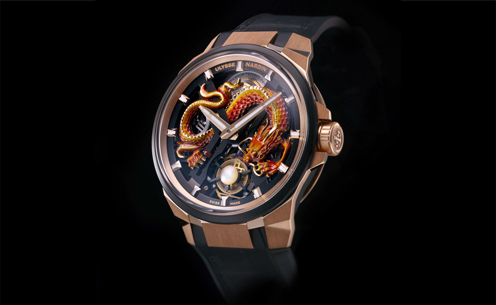 ULYSSE NARDIN 雅典錶| 全新BLAST陀飛輪金龍腕錶– Pen tw